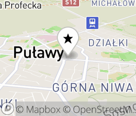 Punkt odbioru hulajnogi elektrycznej Miasto Puławy mapa