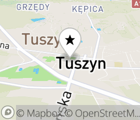 Punkt odbioru hulajnogi elektrycznej Tuszyn mapa