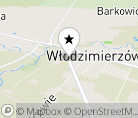 Punkt odbioru hulajnogi elektrycznej Włodzimierzów mapa