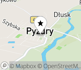 Punkt odbioru hulajnogi elektrycznej Pyzdry mapa