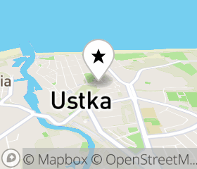 Punkt odbioru hulajnogi elektrycznej Ustka mapa