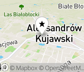 Punkt odbioru hulajnogi elektrycznej Aleksandrów Kujawski mapa