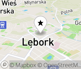 Punkt odbioru hulajnogi elektrycznej Lębork mapa