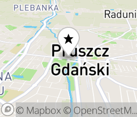 Punkt odbioru hulajnogi elektrycznej Pruszcz Gdański mapa