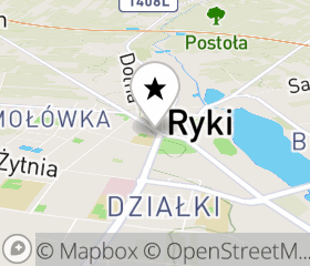 Punkt odbioru hulajnogi elektrycznej Ryki mapa