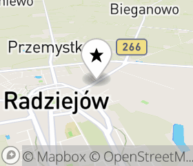 Punkt odbioru hulajnogi elektrycznej Radziejów mapa