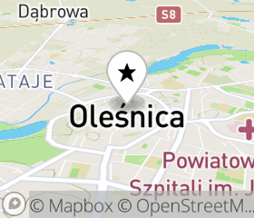 Punkt odbioru hulajnogi elektrycznej Oleśnica mapa