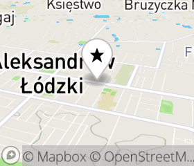 Punkt odbioru hulajnogi elektrycznej Aleksandrów Łódzki mapa