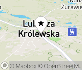 Punkt odbioru hulajnogi elektrycznej Lubycza Królewska mapa