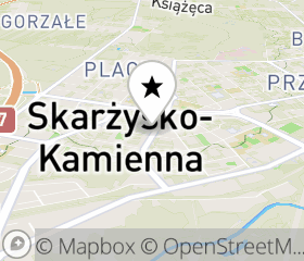 Punkt odbioru hulajnogi elektrycznej Skarżysko-Kamienna mapa