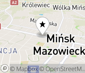 Punkt odbioru hulajnogi elektrycznej Mińsk Mazowiecki mapa